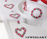 Вышивальная идея Zweigart - "Розовое сердце"