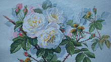 Отзыв о наборе " Белые розы " от Марья Искусница 