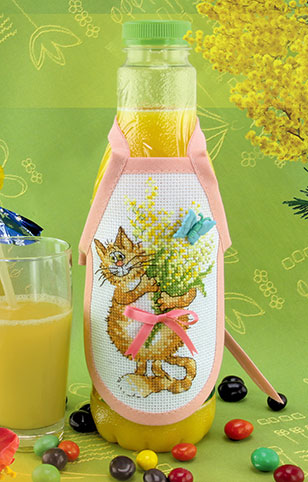 Набор для изготовления фартучка на бутылку