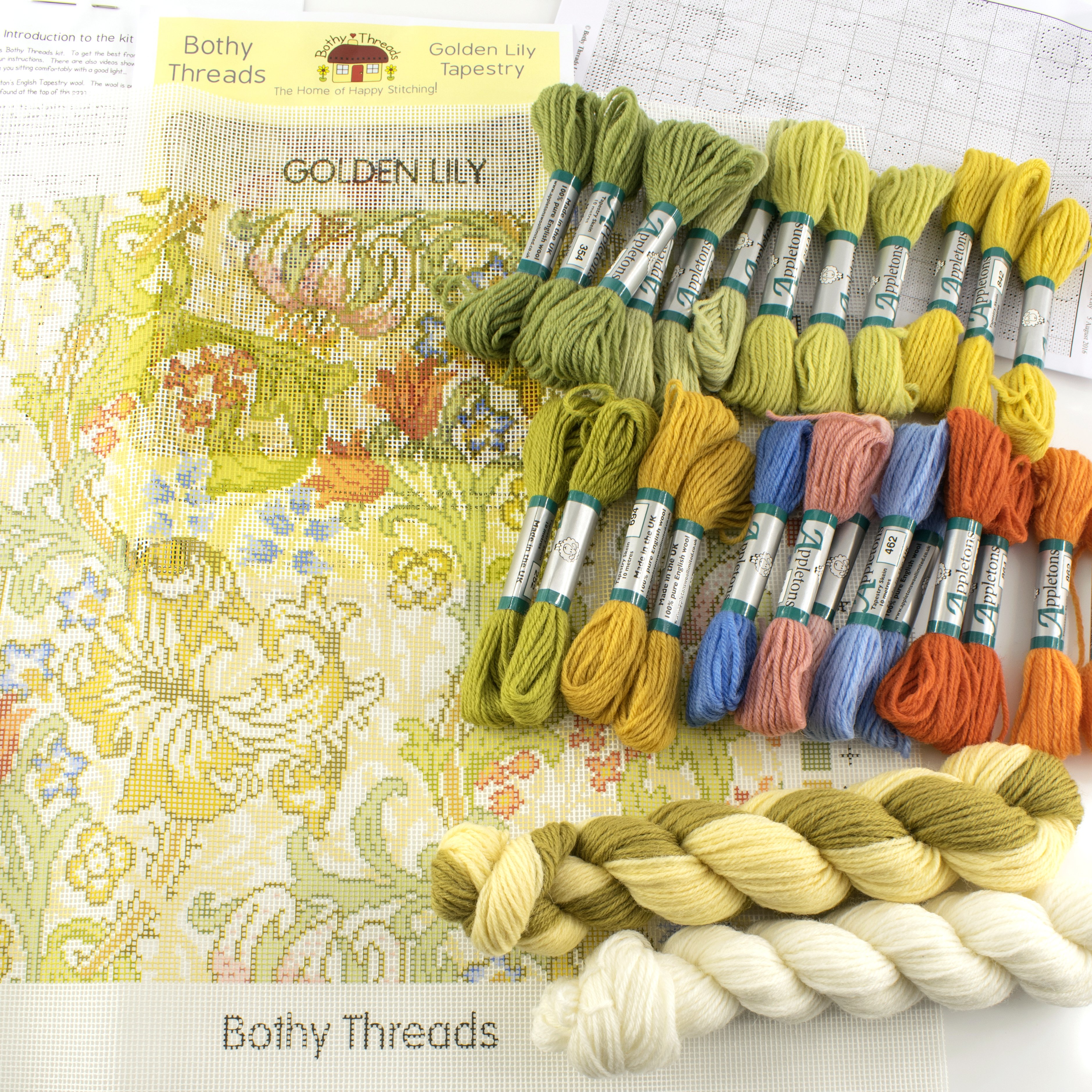 Наборы для вышивания Bothy Threads как отдельный вид искусства