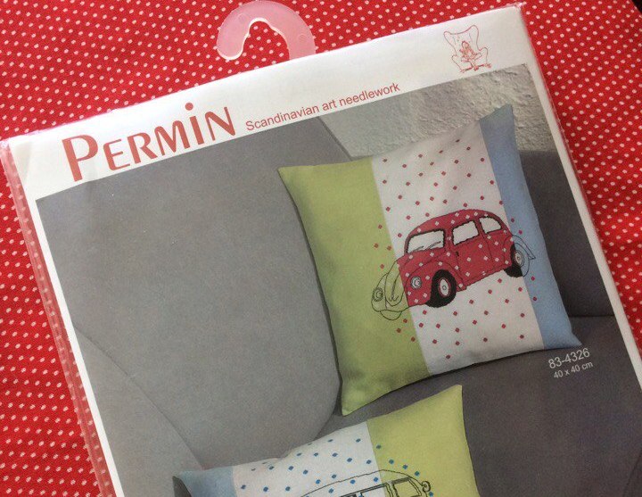 Отзыв о Наборе для вышивания подушки "Фольксваген" от фирмы PERMIN