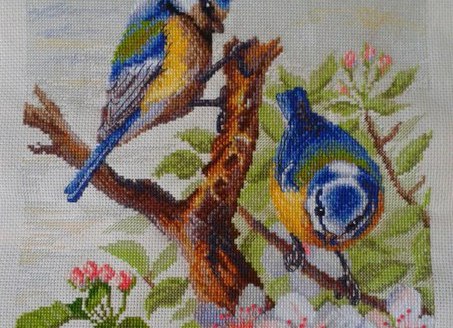 Отзыв о Наборе для вышивания "Две синицы" от фирмы Марья Искусница