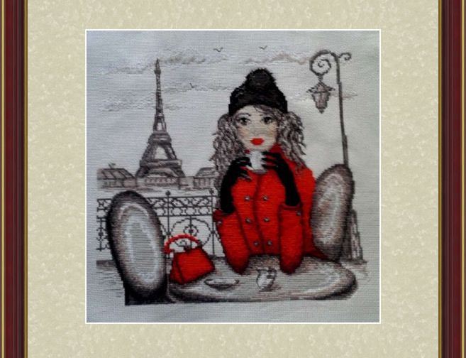 Отзыв о Наборе для вышивания "Париж" по рисунку О. Куреевой от фирмы МАРЬЯ ИСКУСНИЦА