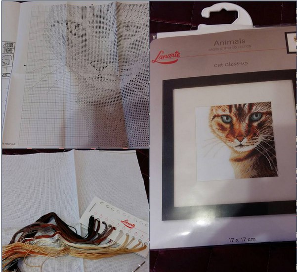 Отзыв о Наборе для вышивания "CAT - CLOSE-UP" от фирмы LANARTE