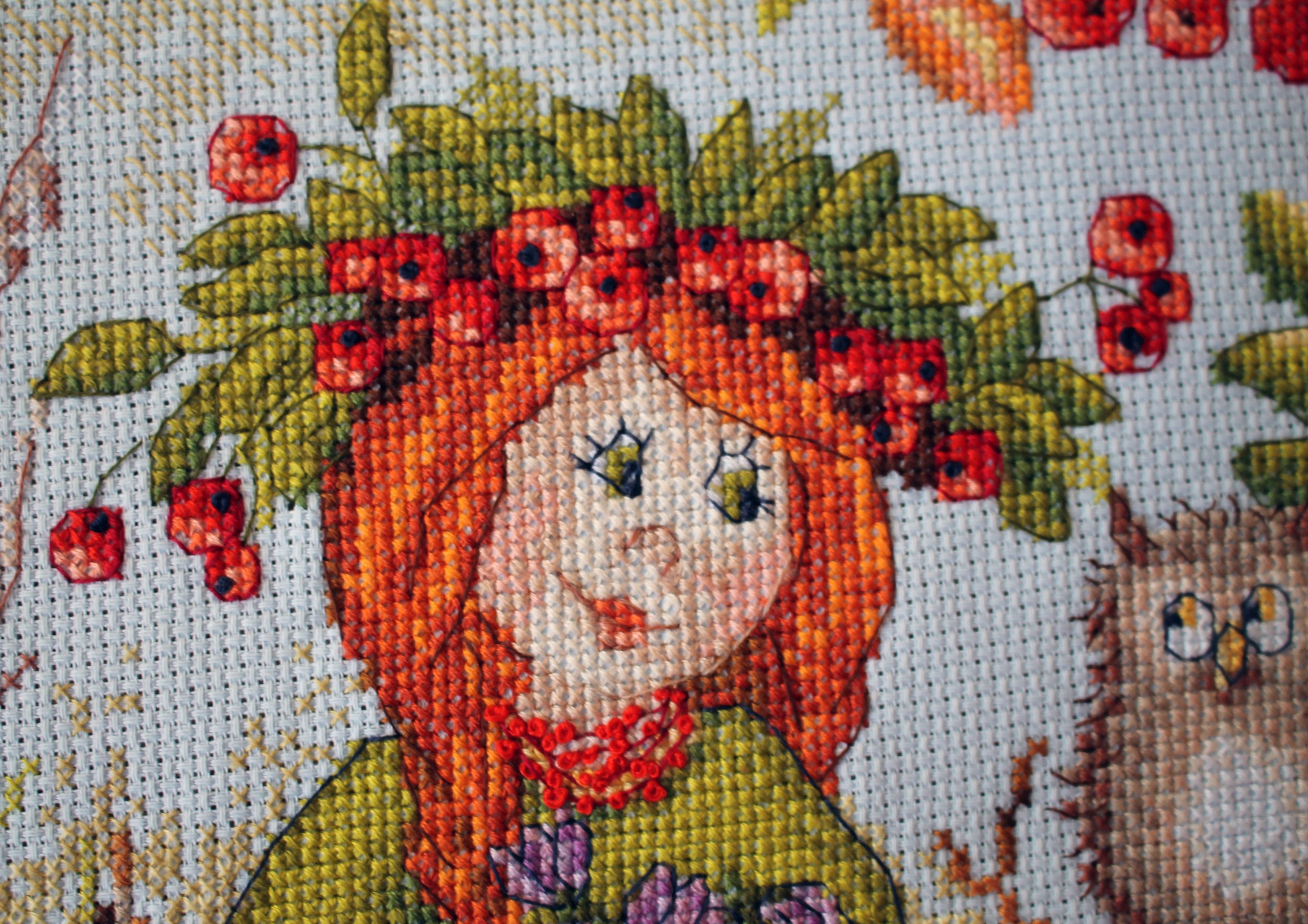 Отзыв о Наборе для вышивания "Осенняя ягодка"от фирмы Марья Искусница
