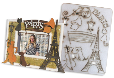 Рамка для фото «В Парижском парке…»