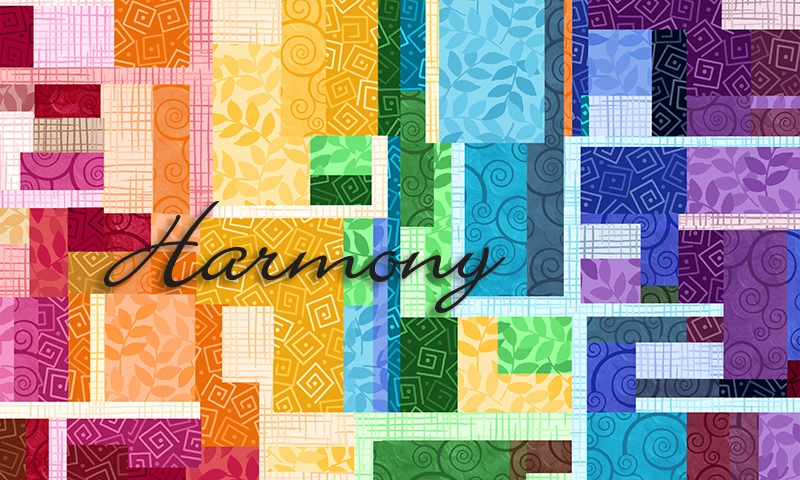 Презентация коллекции "Harmony" от QUILTING TREASURES