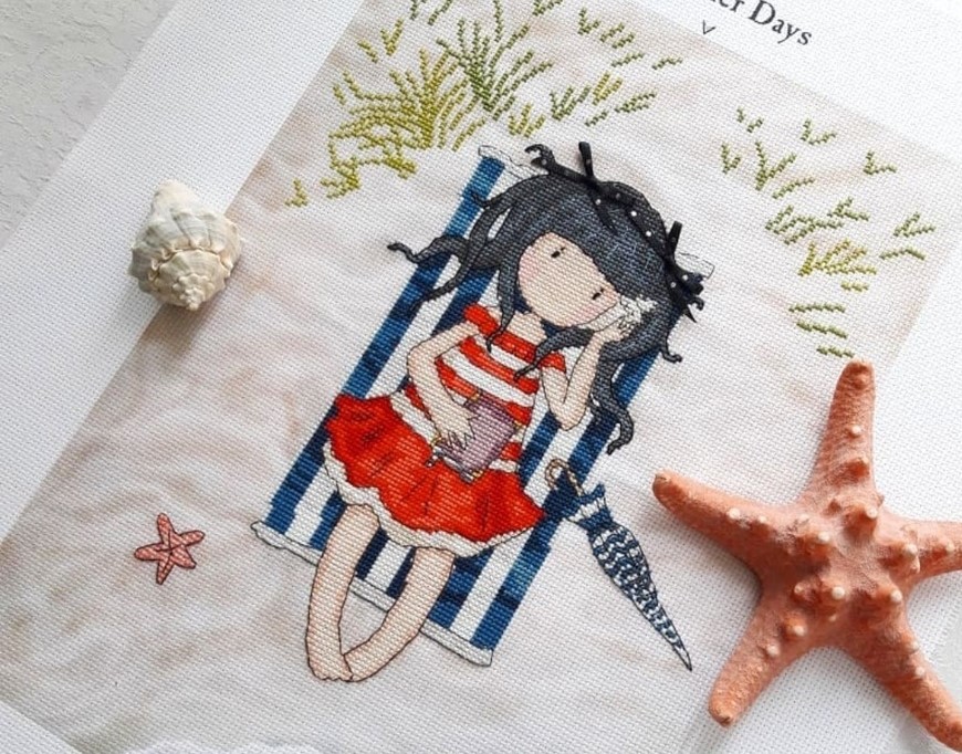 Отзыв о наборе для вышивания «Summer days» от Bothy Threads