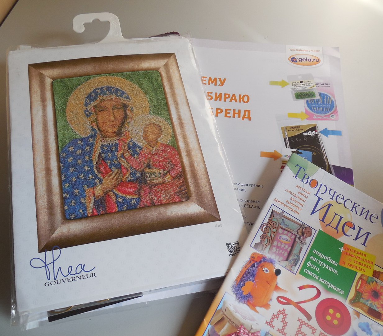 Отзыв о Наборе для вышивания "Ченстоховская икона Божией Матери", канва аида 16 ct от фирмы THEA GOUVERNEUR