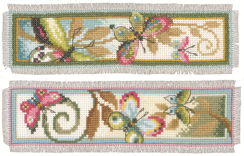 Отзыв о Закладке "Декоративные бабочки" набор для вышивания, от фирмы VERVACO