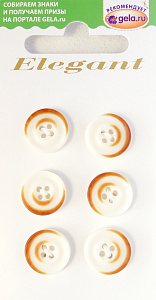 Пуговицы ELEGANT. Арт 11394-13-00HV1/6
