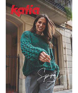 Журнал с моделями по пряже Katia Woman-Man Sport №119