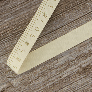 Лента хлопковая на картонной мини-катушке "Сантиметровая лента". Арт VR15.013