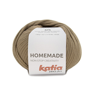 Пряжа Homemade, 68% хлопок, 32% полиамид, 100 г, 110 м