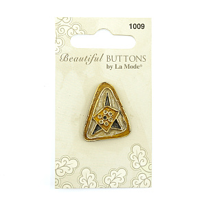 Пуговицы "Beautiful Buttons", GoldTriangle. Арт 1009                    