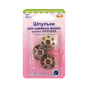 Шпульки для швейных машин марки BERNINA, 7 отверстий на корпусе