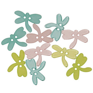 Пуговицы Favorite Findings "Стрекозы". Арт 550001176               