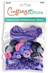 Набор для творчества Embellishments Purple. Арт 470003109