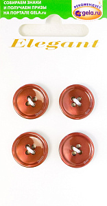 Пуговицы ELEGANT. Арт 8928-15-0AD/6/4