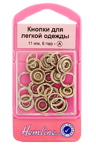 Кнопки для легкой одежды (рубашечные) без глазка