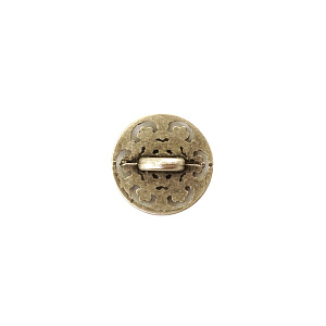 Пуговица DISBOTON, размер 20  цвет C/ARGENT ANT. ART.AA0584