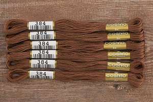 Мулине COSMO однотонный цвет  384       . Арт 25-6/384       