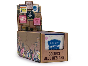 Набор подстаканников деревянных с изображением швейных сюжетов. Арт N4370