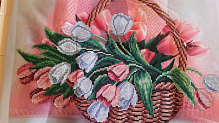 Отзыв о наборе для вышивания бисером "Тюльпаны" 38 x 25 см от фирмы ТМ НАСЛЕДИЕ