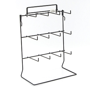 Стенд проволочный по 4 крючка на ряд. Арт Ст5