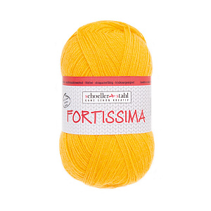 Пряжа Fortissima Socka 4-fach Uni, 75% шерсть, 25% полиамид, 420 м, 100 г