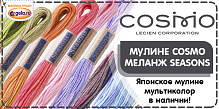 Японское мулине COSMO меланж Seasons