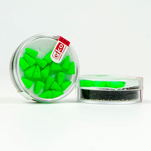 Бусины стеклянные неоновые. Арт 2138761