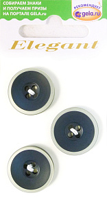 Пуговицы ELEGANT. Арт 14832-20-AB/08/3