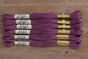 Мулине COSMO однотонный цвет  2032      . Арт 25-6/2032      