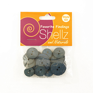 Пуговицы "Shellz & Natural" Wood Buttons. Арт 1850 00101              