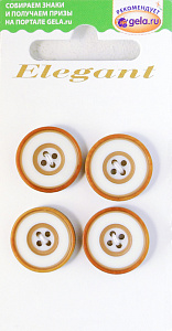 Пуговицы ELEGANT. Арт 14985-18-00115/4