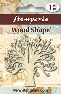 Декоративный  элемент "Дерево". Арт SBA46                   
