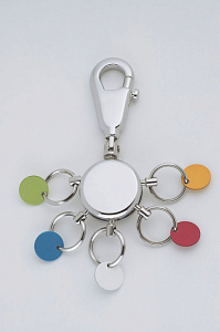 Брелок TROIKA "5 цветных ключей". Арт KYR61/CH