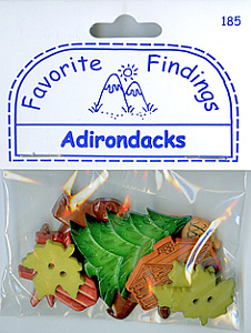 Пуговицы Favorite Findings "Лес". Арт 550000185                