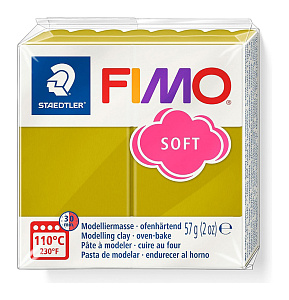 Полимерная глина FIMO "Soft", уп. 57 г, цвет: пляжная трава