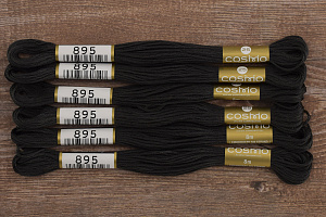 Мулине COSMO однотонный цвет  895       . Арт 25-6/895       