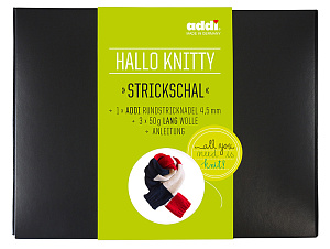 Набор для вязания шарфа Hello Knitty Strickschal