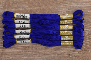 Мулине COSMO однотонный цвет  216       . Арт 25-6/216       