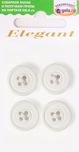 Пуговицы ELEGANT. Арт 13752-18-00100/4