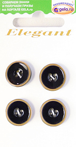 Пуговицы ELEGANT. Арт 14940-15-00004/4