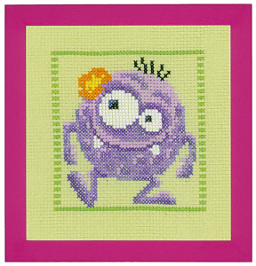 Набор для вышивания "Фиолетовый Монстр". Арт PN-0150595