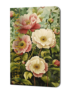 Блокнот "William Morris Inspiration (зеленая обложка)"