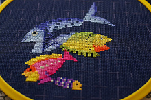 Отзыв о наборе для вышивания «Райские рыбки мини» от NEOCRAFT 