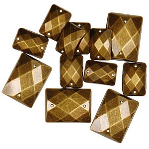 Набор декоративных элементов Favorite Findings "Золотые прямоугольники". Арт 550001389