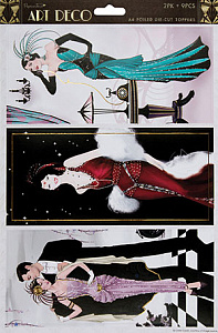 Набор высеченных элементов "Балтимор" Art Deco